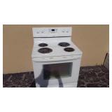 White Whirlpool Coil Top Stove U