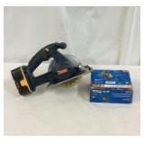 RYOBI Electric Circular Saw w Charger. M5E