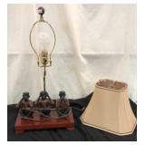 Three Monkeys Lamp KBS