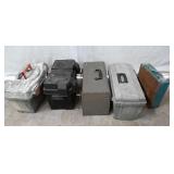5 Empty Toolboxes Z8C