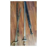 Two Unique Swords with Sheaths UGS