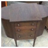 Antique Martha Washington Sewing Cabinet Z6C
