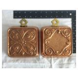Copper Mold Tins x 2 U6B