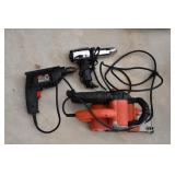 Black & Decker Sander & Skill Drill and Heat Gun