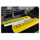 Blue/White/Yellow RC Plane 96' Wing Span