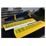 Blue/White/Yellow RC Plane 96" Wing Span