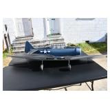 Black/Grey Fighter RC Airplane No Engine 84" Wing