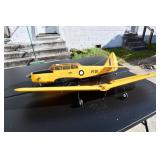 Yellow PT-26 Fighter RC Plane Engine Has