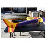 Multi Color Bob Cat Twinn RC Plane One Engine