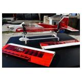 Red/White Sig Senior Kadet Sport RC Plane w/