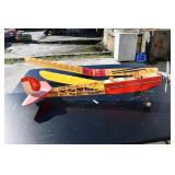 Red Number 51 1/2" RC Plane w/Out Matching