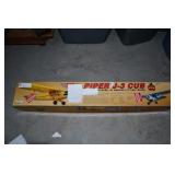 Sig Piper J-3 Cab RC Plane Kit New In Box Appears