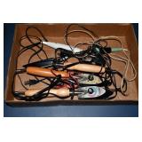 Box Lot 4 Sealing Irons & 1 Soldering Iron