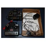 2 RC Plane Controllers Futaba & Tracker II