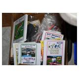 Box of RC Plane Items & DVD's