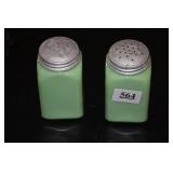 Jadeite Salt & Pepper Shakers