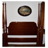 Mahogany Queen or King Size Bed