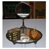 Dresser Mirror, Lipstick Holder, Vanity Box,