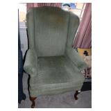 Green Queen Ann Chair