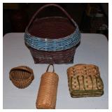 Handmade and Signed Basket DHL