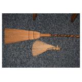 Handmade and Signed Brooms Jim Thomas