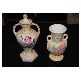 Hull Sunglow Flower Vase & Ginger Jar