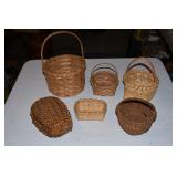 Handmade Local Baskets ~ Some Signed