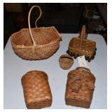 Local Handmade Baskets ~ Some Signed