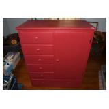 6 Drawer Painted Small Wardrobe