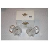 Shannon House Crystal Salt & Pepper Shakers