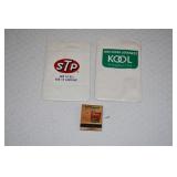 STP-Kool Pocket Protectors & Hunt Matchbook