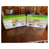 "5 Station Buffet Station" 2 New In Box