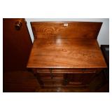 Oak Eastlake Washstand