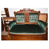 East Lake Victorian Loveseat