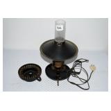 1940's Light and Candle Holder