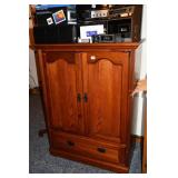 Solid Oak Cabinet