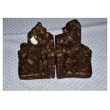 Scottie Dog Chalkware Bookends