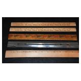 Vintage Rulers