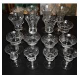 16 Cambridge Crystal Stemware ?