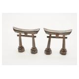 Vintage Sterling Silver 970 Torii Gates S&P