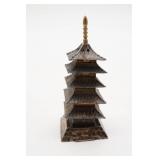Sterling Pagoda Tower Salt/Pepper Shaker