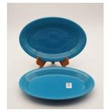 Fiesta Blue Platters (2)