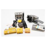 Yashica 8-EIII Movie Camera & Etc.