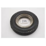 Seiberling Safety Tire Ashtray As Is