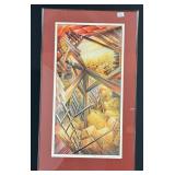 Summer Barn Mark A. Strauss Signed &