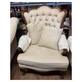 Victorian Style Upholstered Chair