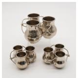 (3) Global Views Silver Plated Trio of