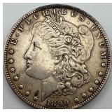 1890 Morgan Silver Dollar