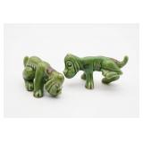 Grapette Soda Dog Figurines Peeing & Pooping