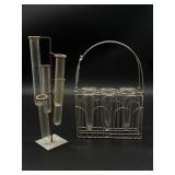 Test Tube Floral Vases (2)